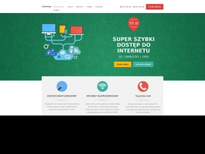 Wygodne połączenie internetowe.